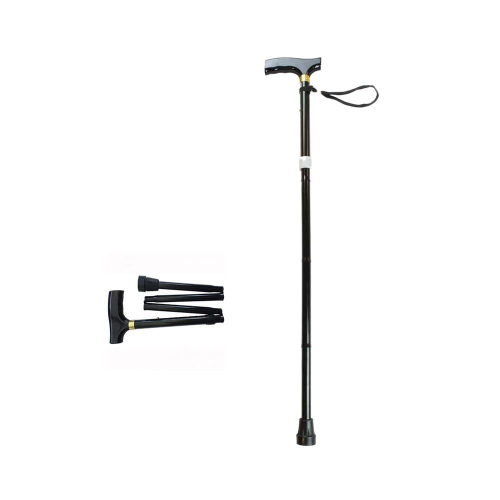 Days Folding Walking Stick - Black
